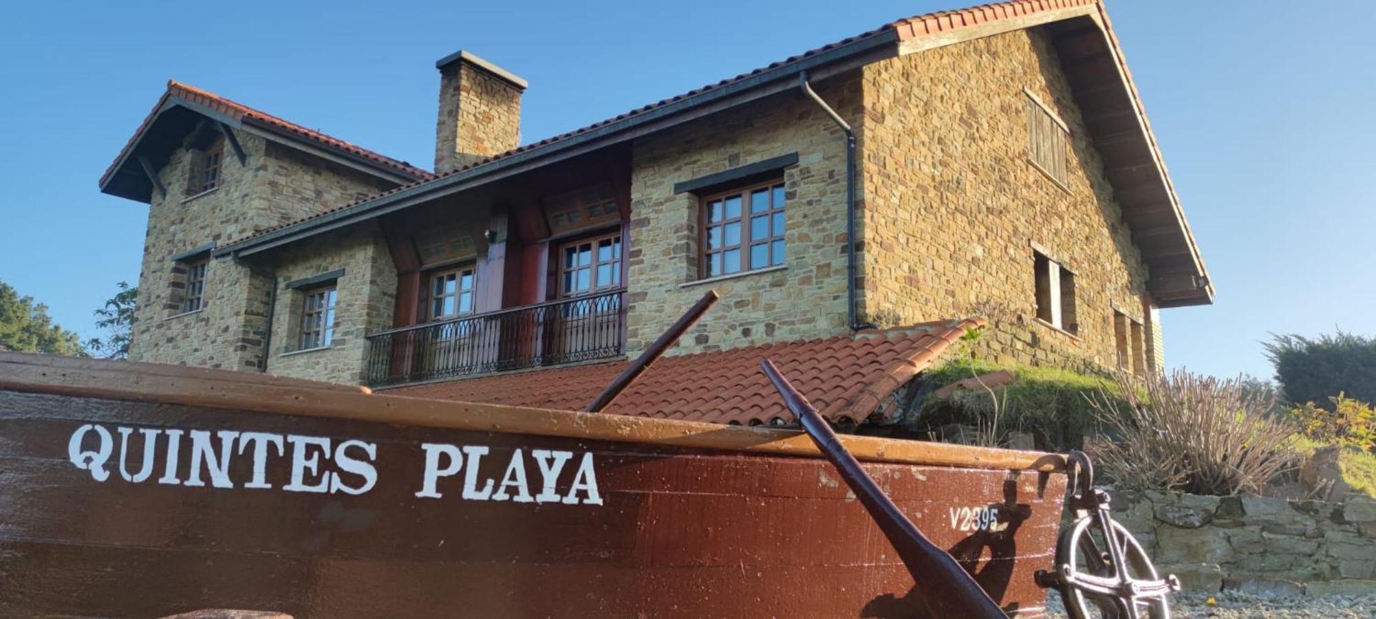 Villa Quintes Playa Villaviciosa  Esterno foto
