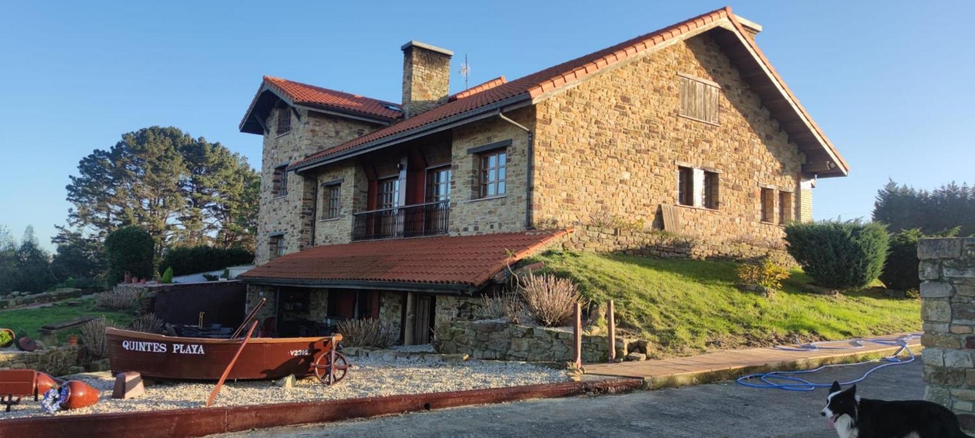 Villa Quintes Playa Villaviciosa  Esterno foto